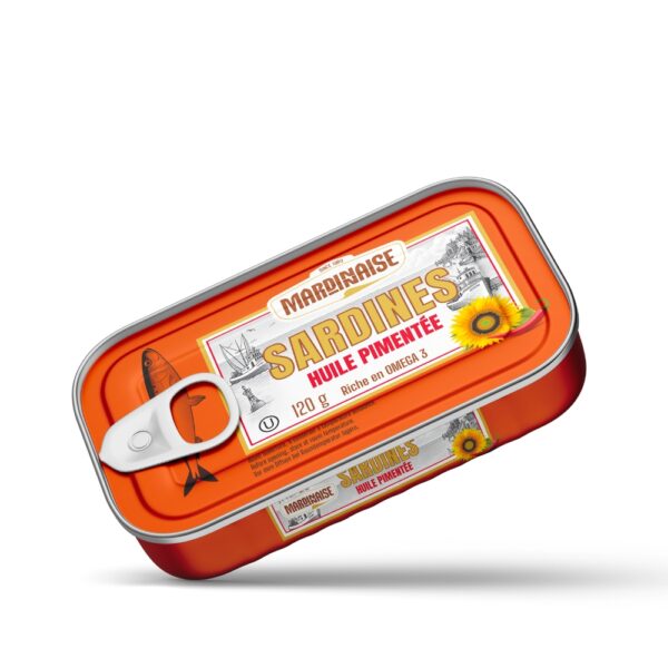Conserve de sardines - Huile pimentée