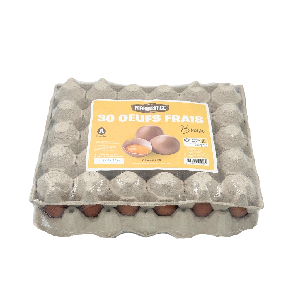 30 Oeufs frais