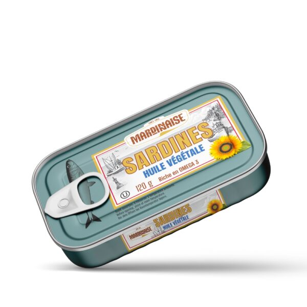 Conserve de sardines - Huile végétale