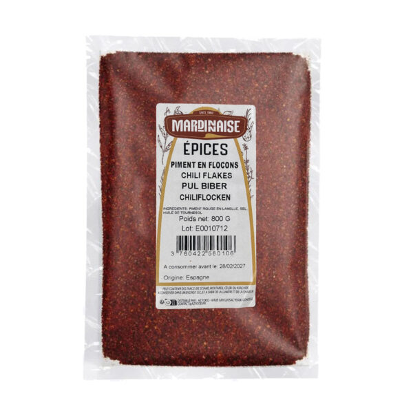 MARDINAISE PIMENT EN FLOCONS 800G