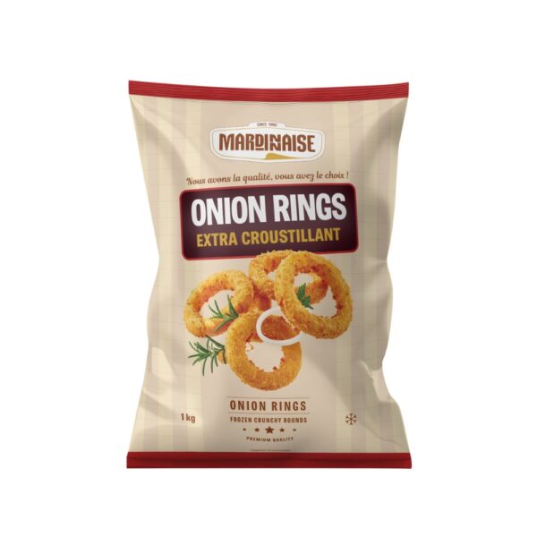 Onion rings extra croustillant