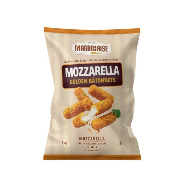 Mozzarella golden bâtonnets